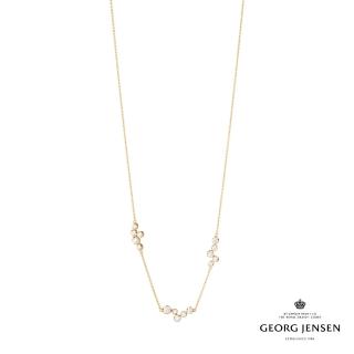 【Georg Jensen 喬治傑生】GEORG JENSEN SIGNATURE DIAMONDS 項鍊(18K黃金 鑽石 項鍊)