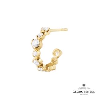【Georg Jensen 喬治傑生】GEORG JENSEN SIGNATURE DIAMONDS 耳環(18K黃金 鑽石 耳環)