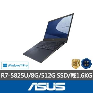 【ASUS 華碩】14吋R7商用筆電(BM2402CYA/R7-5825U/8G/512G SSD/W11P)