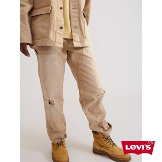 【LEVIS 官方旗艦】LEVIS Workwear工裝系列男款568STAYLOOSE破壞補丁工裝褲 人氣新品 A7367-0000