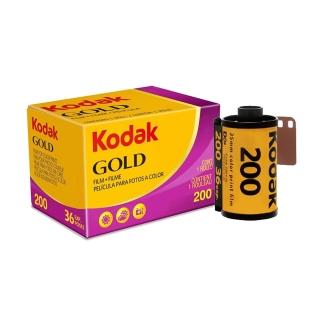 【Kodak 柯達】GOLD 135mm 彩色膠捲負片底片(ISO 200 36張)