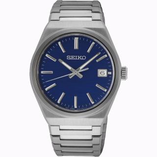 【SEIKO 精工】CS 紳士時尚簡約腕錶-藍/SK027(SUR555P1/6N52-00H0B)