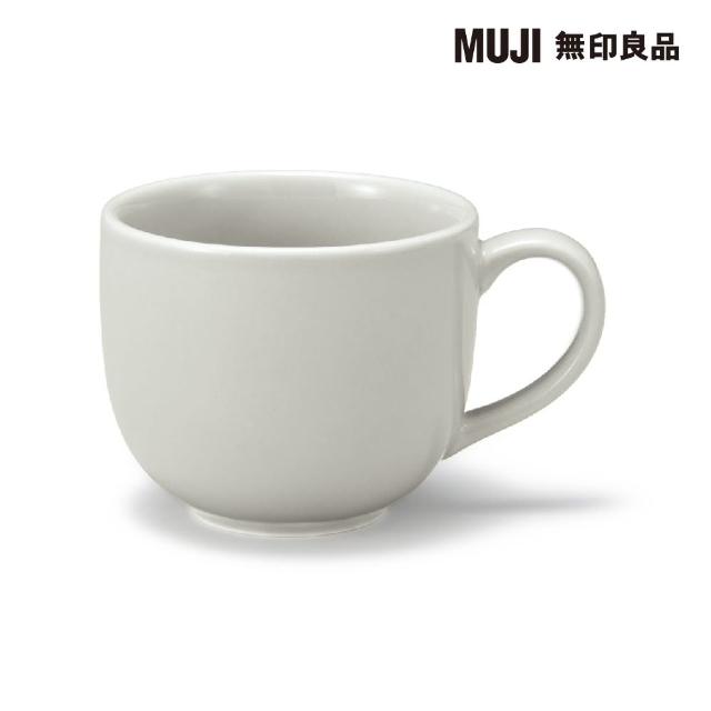 【MUJI 無印良品】日常食器/咖啡杯/灰米 約250mL