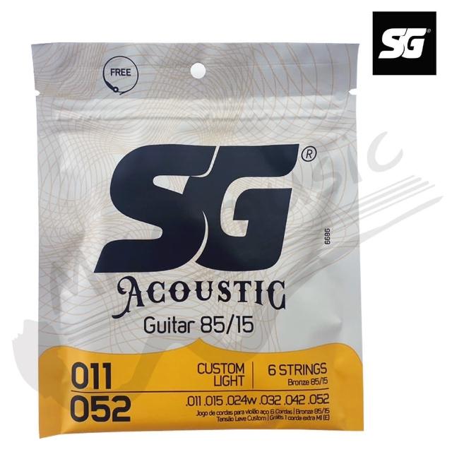 【SG】黃銅 木吉他弦 0.011-0.052(SG-6686)