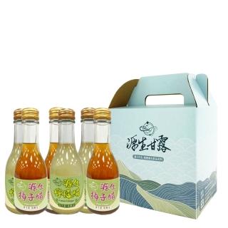 【源生美學】檸檬果醋&梅子果醋手提禮盒(175ml*6瓶)