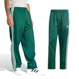 【adidas 愛迪達】Adicolor Firebird Tp 男款 綠色 口袋 棉 縮口 運動 休閒 長褲 IM9476