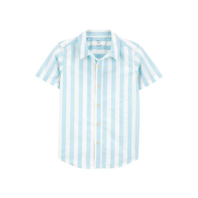 【Carter’s】寶貝藍條紋襯衫(原廠公司貨)
