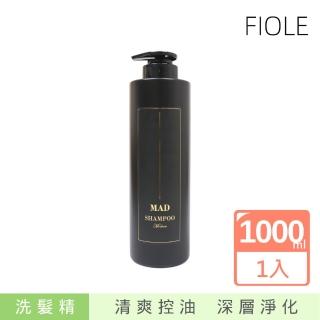 【FIOLE】MAD系列 深層淨化/清爽控油洗髮精 1000ml(可調理頭皮油脂平衡)