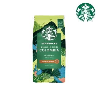 【STARBUCKS 星巴克】哥倫比亞咖啡豆200g/包