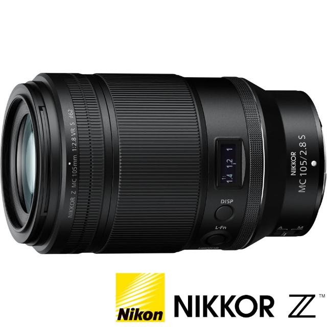 Nikon 尼康】NIKKOR Z MC 105mm F2.8 VR S(公司貨標準大光圈定焦鏡頭1 