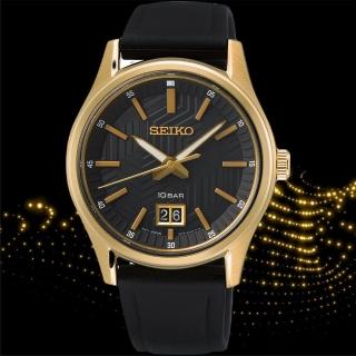 【SEIKO 精工】CS系列 黑金時尚手錶 SK034(6N76-00K0C / SUR560P1)