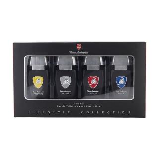 【Lamborghini 藍寶堅尼】經典小香水禮盒4入組-限量收藏版(專櫃公司貨)