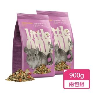 【Little one】龍貓飼料 900g/包；兩包組(龍貓飼料 金吉拉鼠飼料 絲絨鼠飼料)