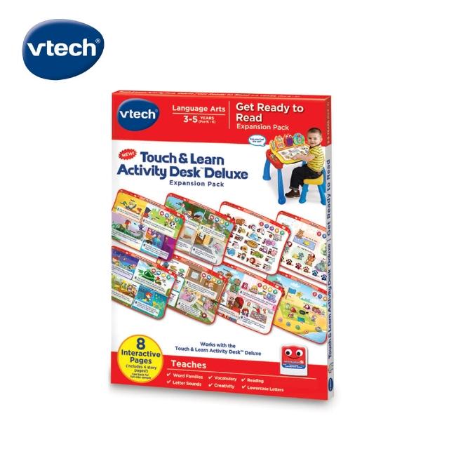 【Vtech】互動學習點讀桌圖鑑套卡組(閱讀世界啟發3-5歲)