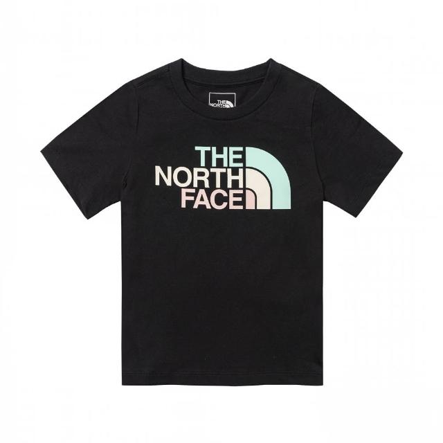 【The North Face】北臉 上衣 大童 短袖上衣 運動 透氣 TEEN SS HALF DOME TEE 黑 NF0A88MEJK3