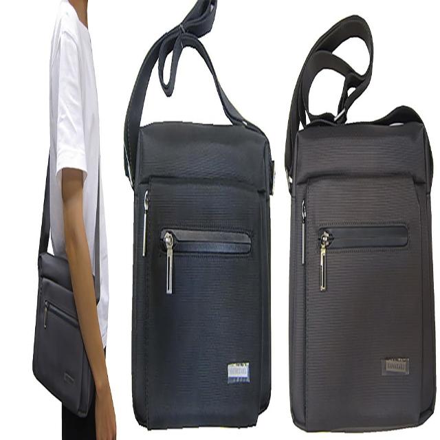 【KAWASAKI】肩側包小容量主袋+外袋共四層包高單數防水尼龍布放置8寸平板電腦5.5L中性款