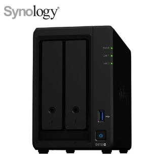 【Synology 群暉科技】搭 東芝 4TB x2 ★ DS723+ 2bay NAS 網路儲存伺服器