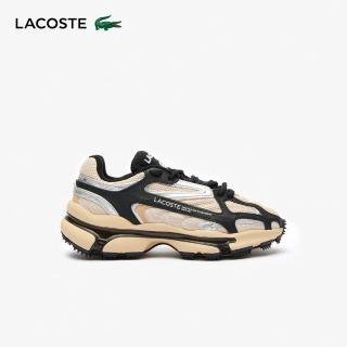 【LACOSTE】女鞋-L003 2K24 運動休閒鞋(棕/黑色)