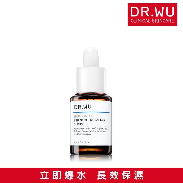 【DR.WU 達爾膚】玻尿酸保濕精華液15ML