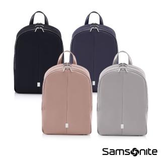 【Samsonite 新秀麗】UP-LINE 時尚優雅輕量尼龍女性筆電後背包14.1吋(多色可選)