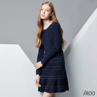【iROO】高雅設計洋裝