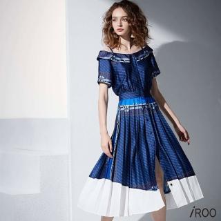 【iROO】民族風經典設計洋裝