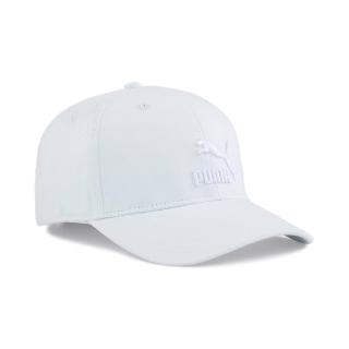 【PUMA】棒球帽 Archive Logo 藍 白 可調式帽圍 刺繡 情侶款 老帽 帽子(022554-29)