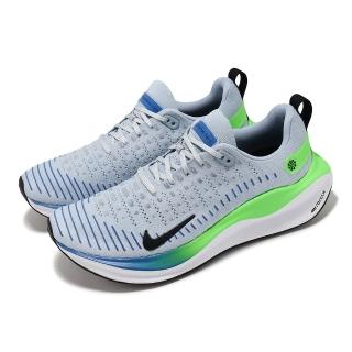 【NIKE 耐吉】慢跑鞋 ReactX Infinity Run 4 男鞋 藍 綠 白 針織 回彈 路跑 運動鞋(DR2665-402)