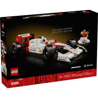 【LEGO 樂高】LT10330 創意大師系列 - McLaren MP4/4 & Ayrton Senna