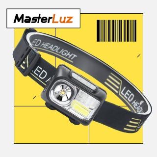 【MasterLuz】G50 LED雙光源防水感應頭燈(揮手感應 防水頭燈)