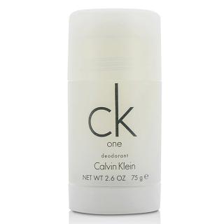 【Calvin Klein 凱文克萊】CK ONE 中性淡香水體香膏(75g .平行輸入)