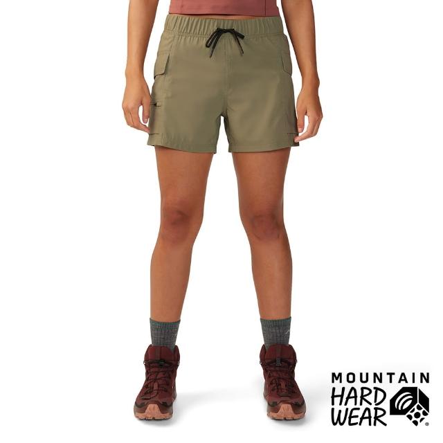 【Mountain Hardwear】Trail Sender Short Women 防曬彈性疾行短褲 淺軍綠 女款 #2067931