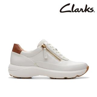 【Clarks】女鞋 Tivoli Zip 微尖頭側拉鏈輕盈休閒鞋(CLF76650C)