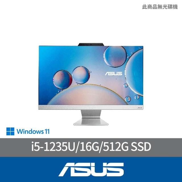 【ASUS 華碩】24型i5十核液晶電腦(i5-1235U/16G/512G SSD/W11/A3402WBAK-1235WA016W)