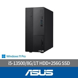 【ASUS 華碩】i5 十四核心商用電腦(D700ME/i5-13500/8G/1T HDD+256G SSD/W11P)