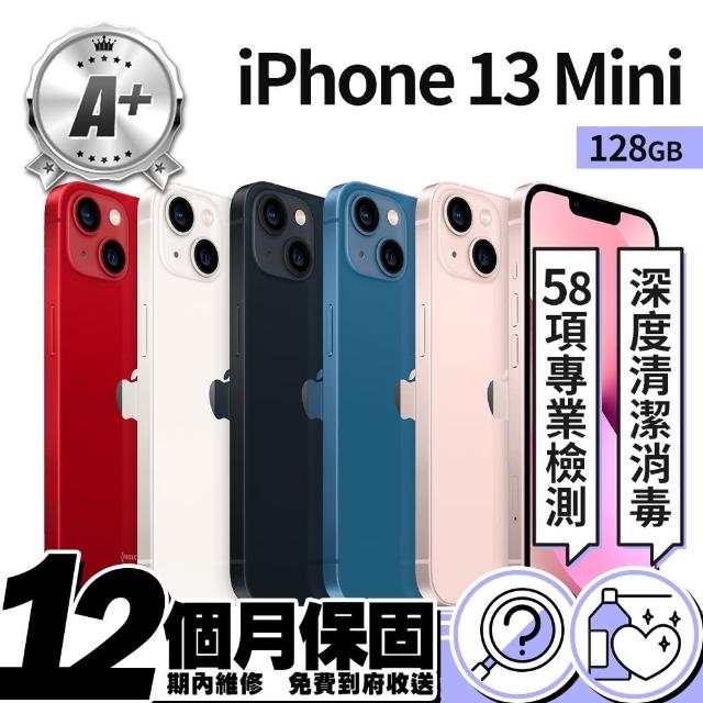 【Apple】A 級福利品iPhone 13 mini 128G(5.4吋) - momo購物網