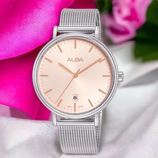 【ALBA】雅柏 禮物 簡約時尚腕錶-36mm 粉(VJ32-X342P/AG8N81X1)
