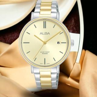 【ALBA】雅柏 Fashion系列 簡約時尚腕錶-36mm 雙色 母親節(VJ32-X342G/AG8N98X1)