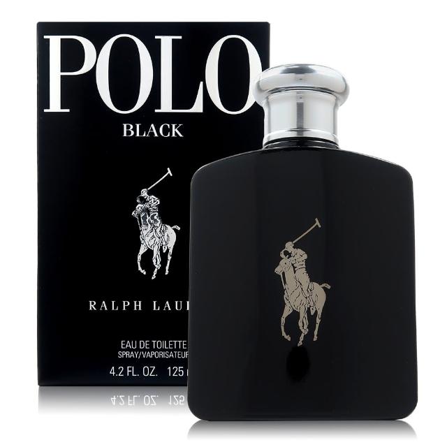 【RALPH LAUREN】POLO BLACK 黑馬球男性淡香水 125ML(平行輸入)