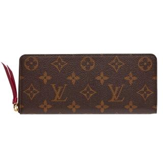 【Louis Vuitton 路易威登】LV CLEMENCE 錢包M60742-紫紅(送原廠提袋)