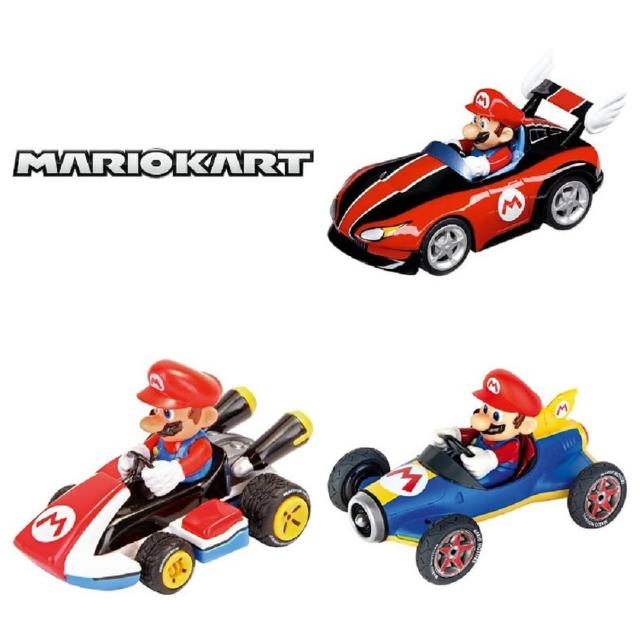 【Nintendo 任天堂】瑪利歐迴力車3入組
