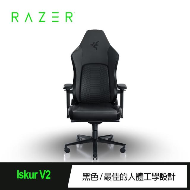【Razer 雷蛇】Iskur V2電競椅_黑(RZ38-04900200-R3U1)