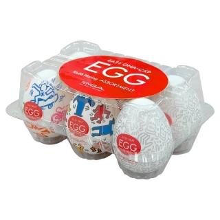 【TENGA官方直營】Keith Haring 凱斯 哈林聯名款 綜合包(情趣用品 日本飛機杯 透明 自慰套 自慰杯 egg)