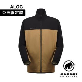 【Mammut 長毛象】Comfort Jacket AF Men 日系彈性防潑水軟殼外套 深沙褐/黑 男款 #1011-02410