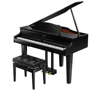 【ROLAND 樂蘭】Roland GP607 88鍵平台式 數位鋼琴 鏡面黑 電鋼琴 Digital Piano
