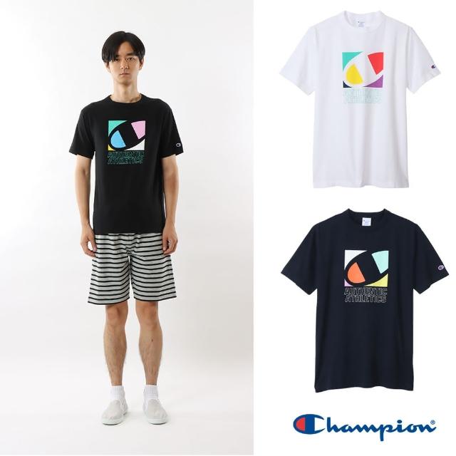 【Champion】官方直營-印花圖騰短袖T恤-男(3色)