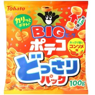 【東鳩】BIG手指圈圈餅-雞汁風味(100g)