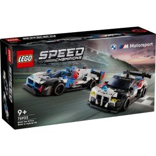 【LEGO 樂高】76922 極速賽車系列 BMW M4 GT3 & BMW M Hybrid V8 Race Cars(積木 模型 車輛)