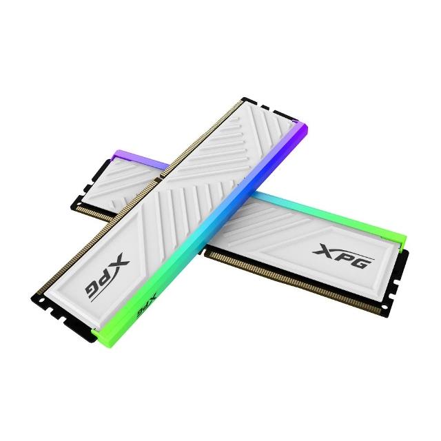 ADATA 威剛】XPG RGB D35G DDR4 3200 32GB*2 白色超頻桌上型記憶體