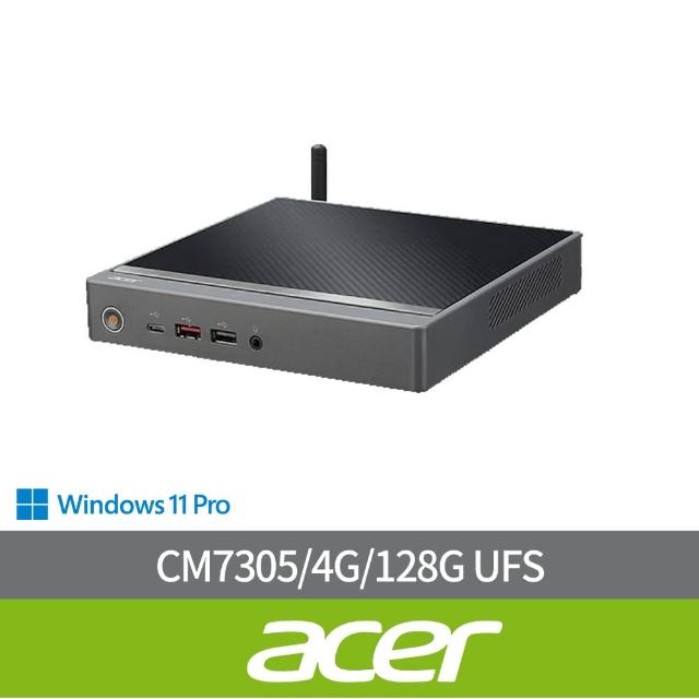 【Acer 宏碁】羅技鍵鼠組★RB610迷你電腦(RB610/CM7305/4G/128G UFS/W11P)